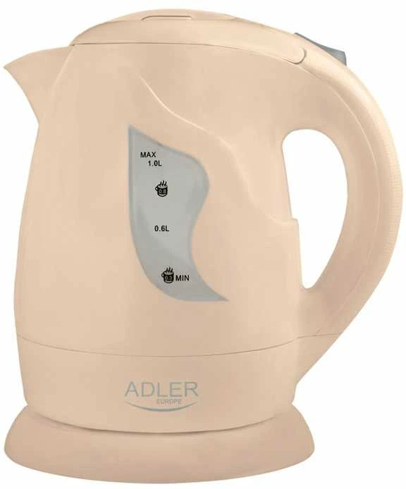 Adler | Virdulys | AD 08 b | Standard | 850 W | 1 L | Plastic | 360° rotational base | rusvai gelsvas