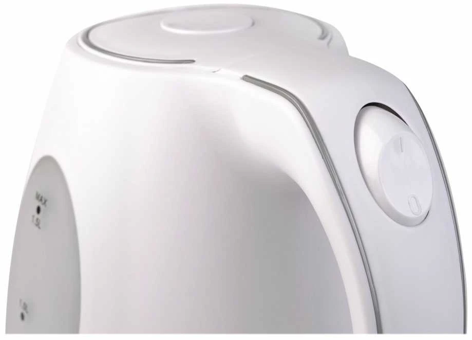 Adler | Virdulys | AD 1207 | Standartinis | 2000 W | 1,5 l | Plastikas | 360° sukamasis pagrindas | Baltas