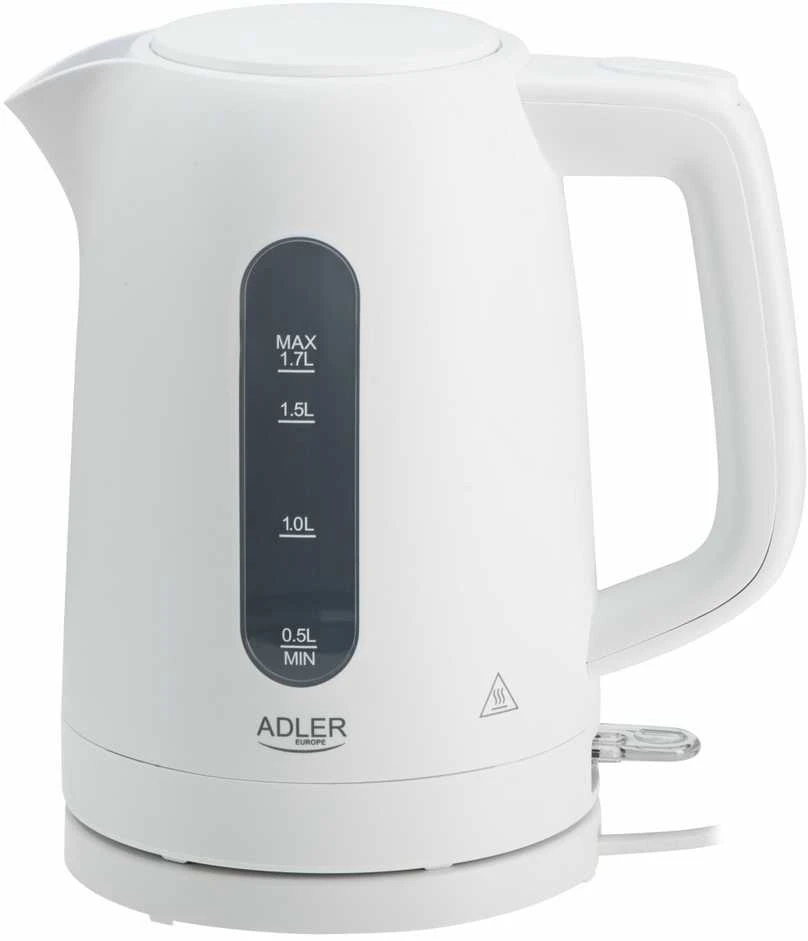 Adler Virdulys | AD 1379 W | Elektrinis | 2200 W | 1,7 L | Polipropilenas | 360° besisukantis pagrindas | Baltas