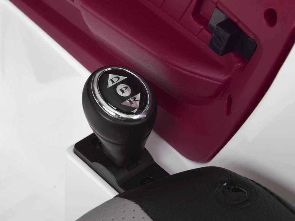 Akumuliatorinis sportinis kabrioletas vaikams Jokomisiada Mustang PA0169 | spalva: balta