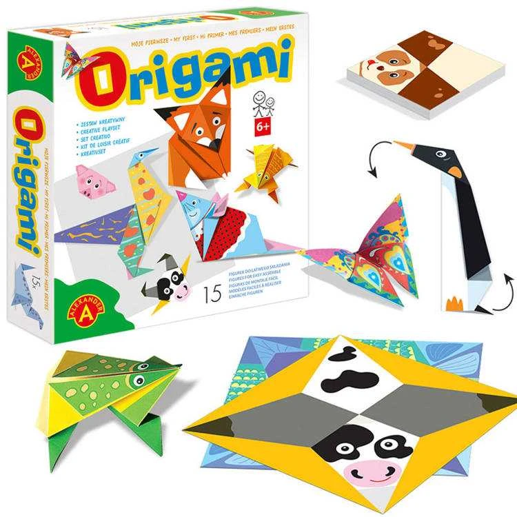Alexander Aleksandras, origami - mano pirmasis origami