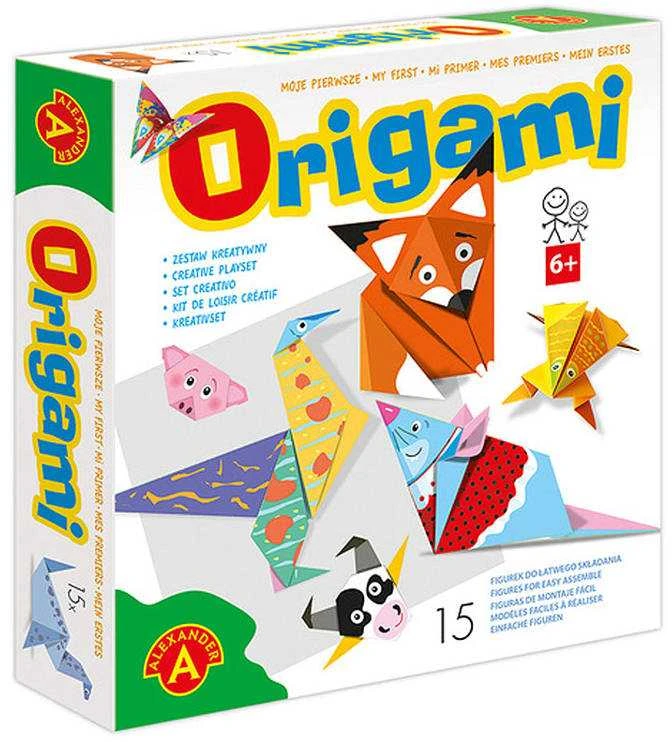 Alexander Aleksandras, origami - mano pirmasis origami