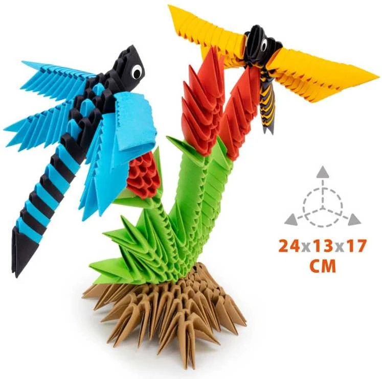 Dėlionė Alexander Origami 3D rankdarbis Laumžirgiai 2350