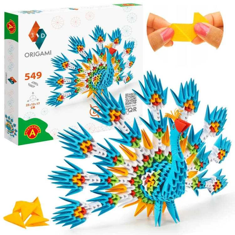 Dėlionė Alexander Origami 3D rankdarbis Povas 2555