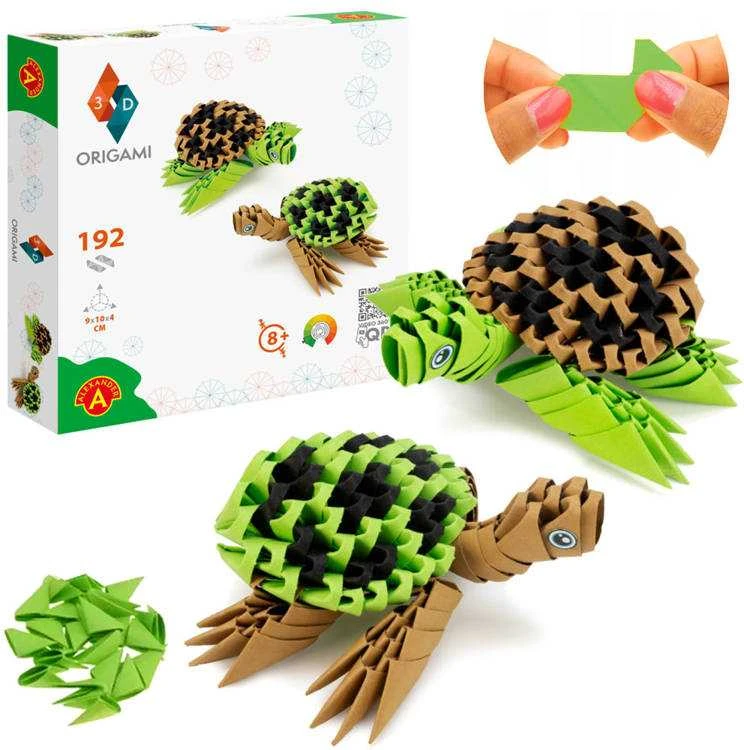 Alexander Aleksandro kūrybinis rinkinys Origami 3D TURTLES 2346
