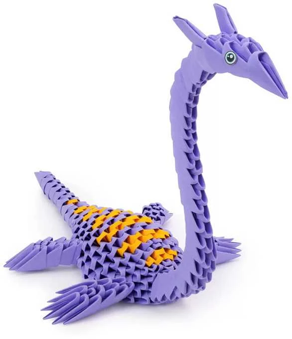 Dėlionė Alexander Origami 3D Plesiosaurus 312 popieriaus elementų rinkinys