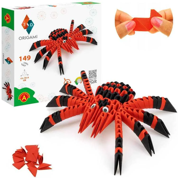 Alexander Aleksandro kūrybinis rinkinys „Origami 3D Spider
