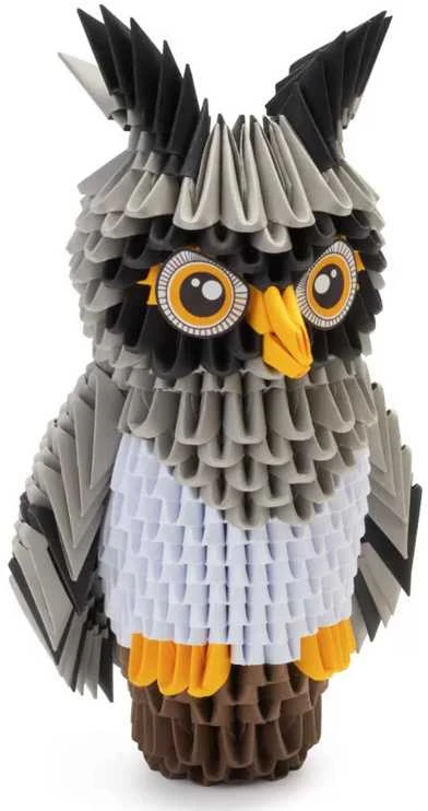 Alexander 3D origami kūrybinis rinkinys – Pelėda ZA6073