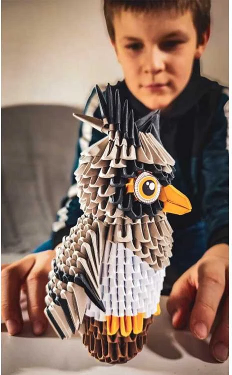 Alexander 3D origami kūrybinis rinkinys – Pelėda ZA6073