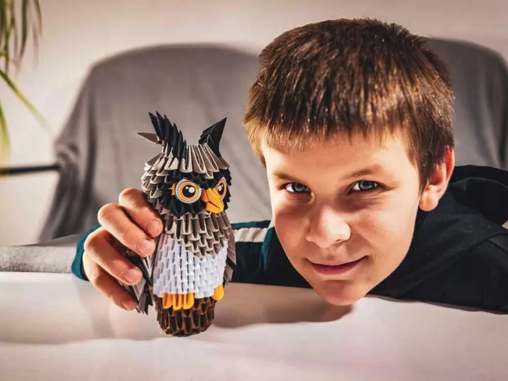 Alexander 3D origami kūrybinis rinkinys – Pelėda ZA6073