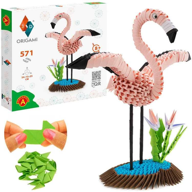 Dėlionė Alexander Aleksandras, origami 3d - liepsnojimas