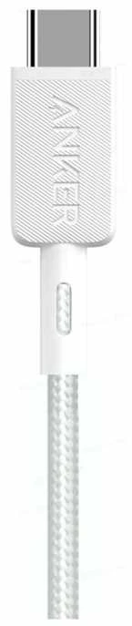 „Anker 322“ nailono kabelis, „Baltas“ | A81H6G21 | USB-A–USB-C