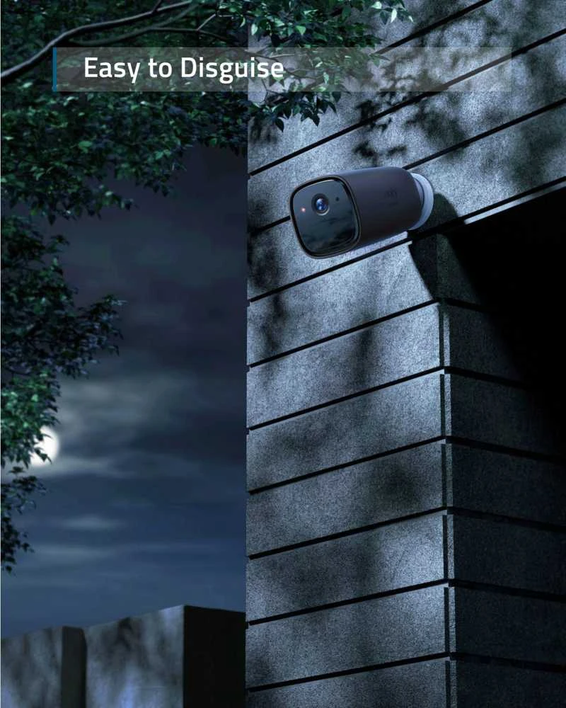 Anker Eufy | 2 Set Silicone Skins In Juodas | For EufyCam & EufyCam 2