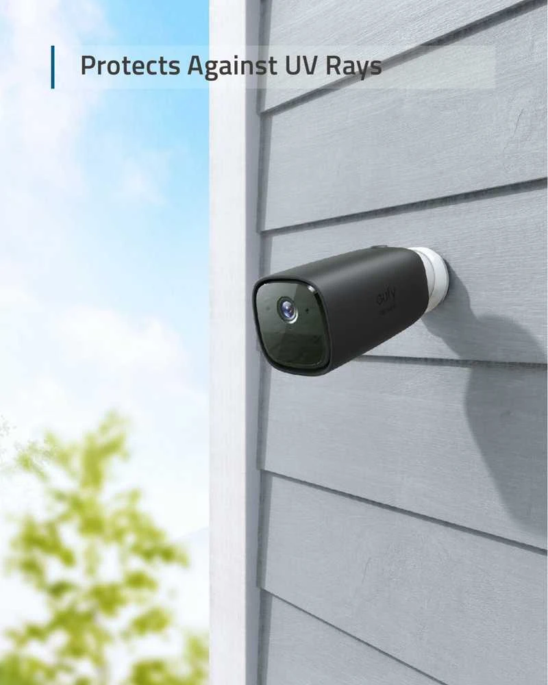 Anker Eufy | 2 Set Silicone Skins In Juodas | For EufyCam & EufyCam 2