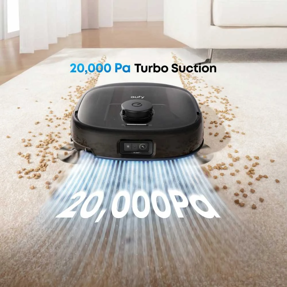 Dulkių siurblys-robotas Eufy Omni E25, Juodas