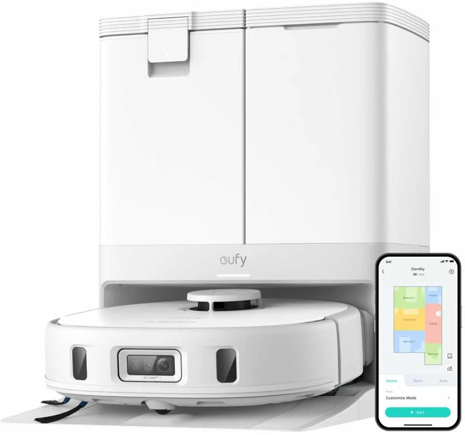 Anker Eufy X10 Pro Omni dulkių siurblys - robotas, Baltas