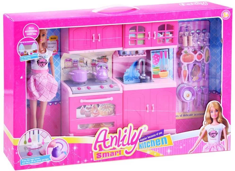 Anlily Lėlė Namų šeimininkė virtuvėje virtuvė ZA2462