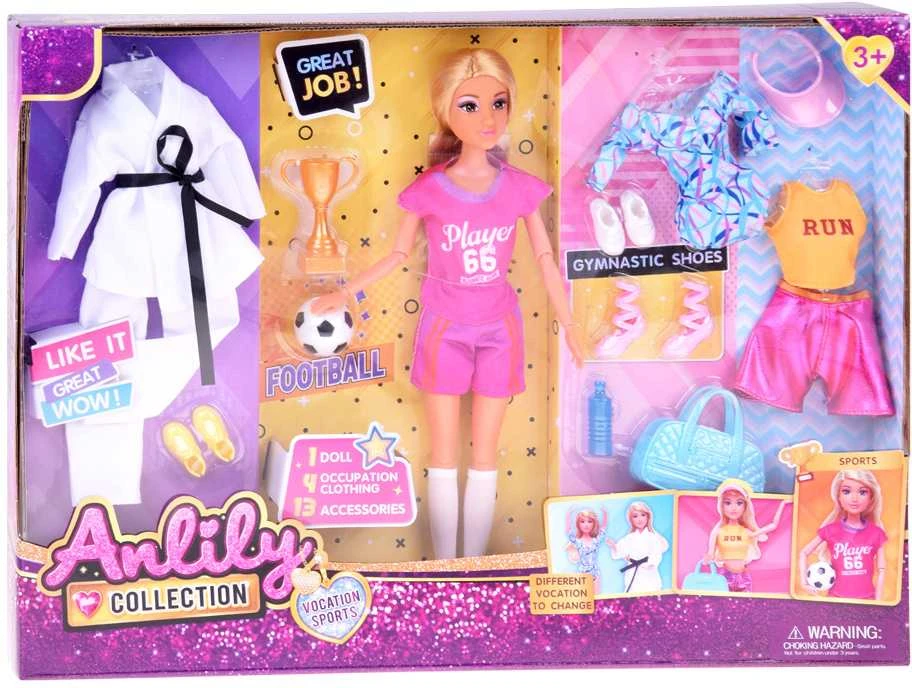 Jokomisiada Anlily Doll SPORTSMAN Football, gymnastics, running, taekwondo ZA5696