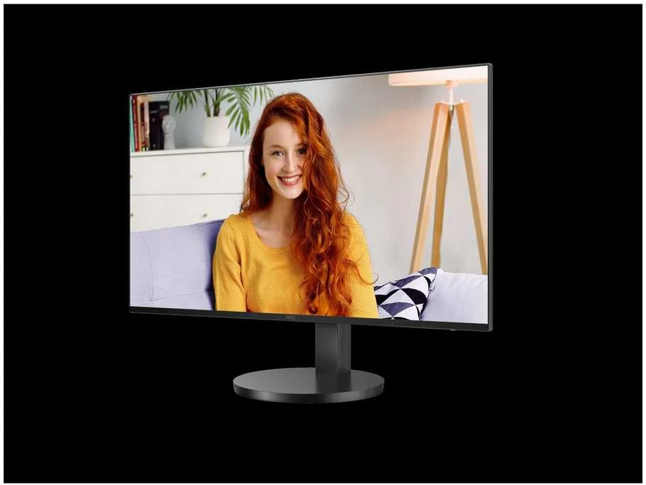 Monitorius AOC 27B3CF2 27 colių 1920x1080 100Hz IPS Flat H/A 110mm 65W USB-C Dock AdaptiveSync USB HUB GARSIAKARIAI Žemas Mėlyna Light USBC HDMI 250cd/m2