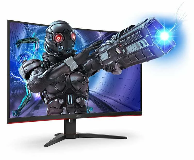 Monitorius AOC C32G2ZE, 31.5", VA, 1920x1080, 16:9, 240 Hz, 1 ms, 300 cd/m²