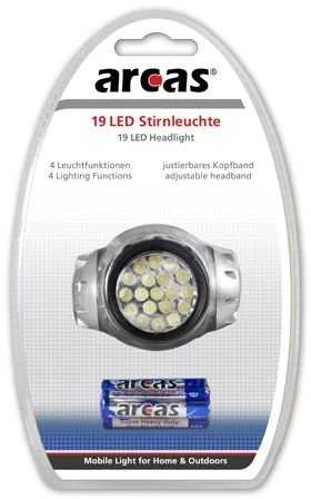 Arcas | Priekinis žibintas | 19 LED | 4 šviesos funkcijos