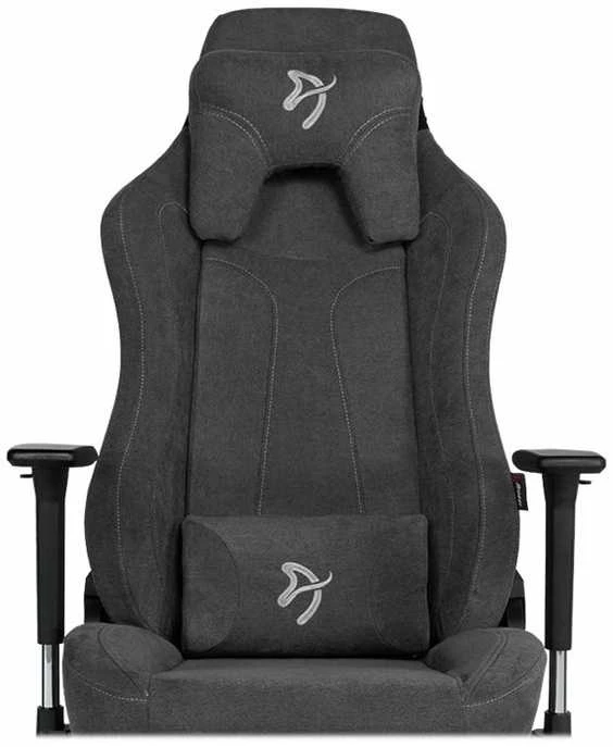 Žaidimų kėdė Arozzi VERNAZZA Soft Fabric | Tamsiai pilka