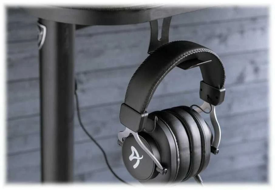 Žaidimų stalas Arozzi Arena Moto Gaming Desk, Motorizuotas, Reguliuojamo aukščio 720-1180mm, Juodas