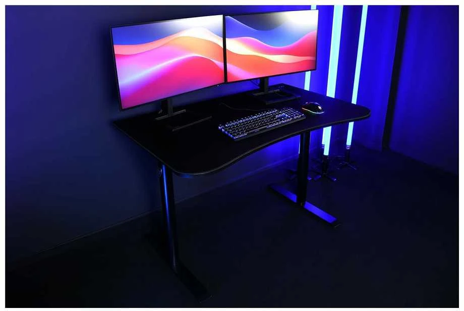Kilimėlis Arozzi Gaming Desk | Arena Small | Pure Juodas
