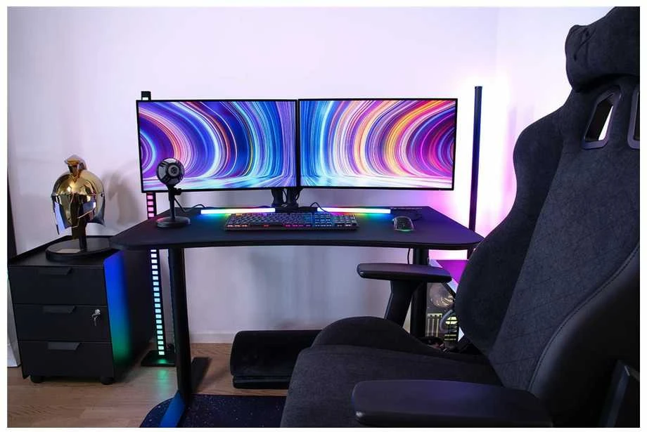 Kilimėlis Arozzi Gaming Desk | Arena Small | Pure Juodas