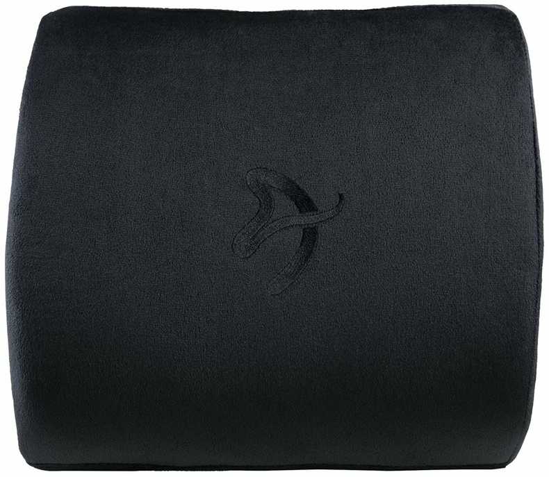 Kilimėlis Arozzi Lumbar Support Pillow | Velvet polyester | Juodas