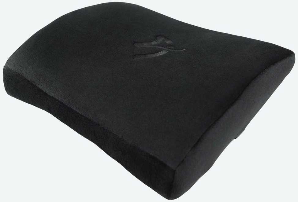 Kilimėlis Arozzi Lumbar Support Pillow | Velvet polyester | Juodas