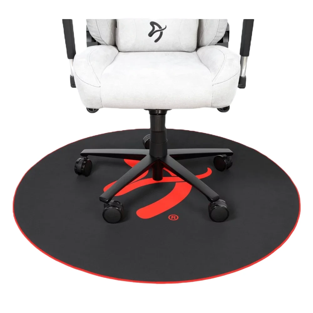 Žaidimų kėdės kilimėlis Arozzi Zona Floor Pad, Juodas su raudonu logo