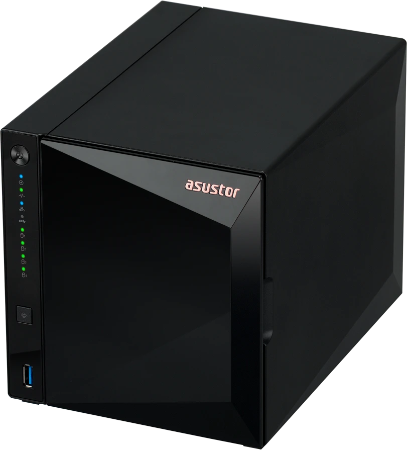 Serveris Asustor Asus Drivestor 4 Pro Gen2 | AS3304T V2 | Realtek | RTD1619B | Procesoriaus dažnis 1,7 GHz | 2 GB | DDR4 | Juodas