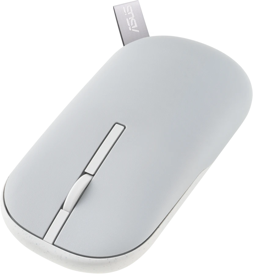 Asus Marshmallow Pelė | MD100 | Pelė | 2.4 GHz, Bluetooth | Pilkas