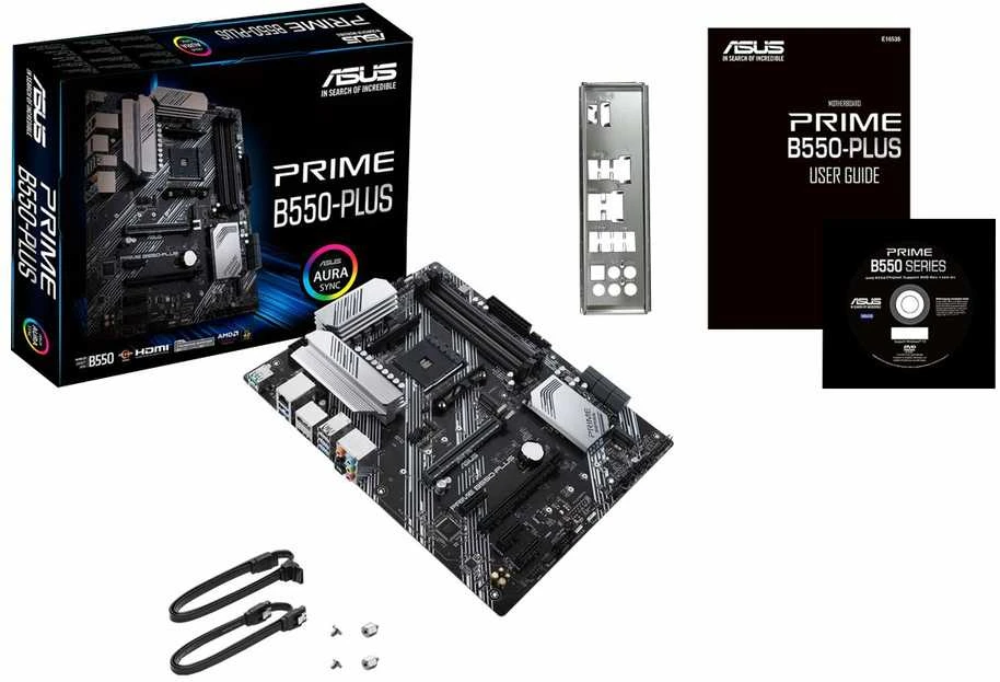 Pagrindinė plokštė ASUS PRIME B550-PLUS