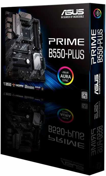 Pagrindinė plokštė ASUS PRIME B550-PLUS