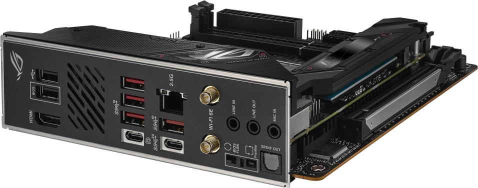 Pagrindinė plokštė ASUS ROG Strix B650E-I GAMING WIFI
