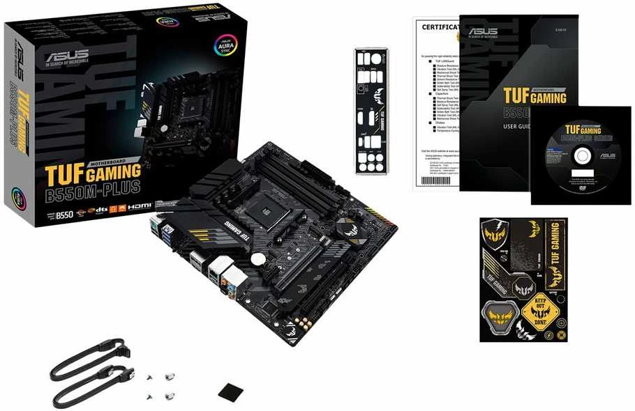 Pagrindinė plokštė ASUS TUF Gaming B550M-PLUS