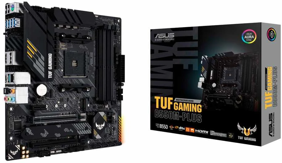 Pagrindinė plokštė ASUS TUF Gaming B550M-PLUS