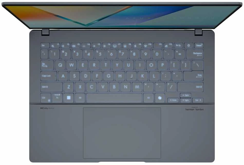 Nešiojamas kompiuteris Asus Vivobook S 14 S5406SA-QD004W | Mist Mėlyna | 14 " | OLED | WUXGA | 1920 x 1200 pikselių | Glossy | Intel Core Ultra 5 | 226V | 16 GB | LPDDR5X | Solid-state drive capacity 512 GB | Intel Arc Graphics | Windows 11 Home | 802.11be | Bluetooth versija 5.4 | Klaviatūros kalba: anglų | Klaviatūros apšvietimas | Garantija 24 mėn.