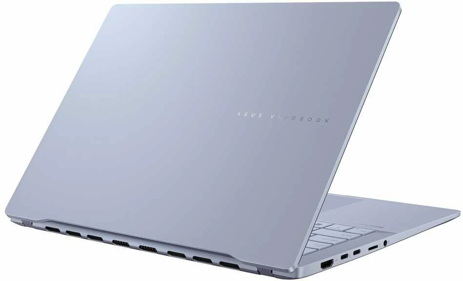 Nešiojamas kompiuteris Asus Vivobook S 14 S5406SA-QD004W | Mist Mėlyna | 14 " | OLED | WUXGA | 1920 x 1200 pikselių | Glossy | Intel Core Ultra 5 | 226V | 16 GB | LPDDR5X | Solid-state drive capacity 512 GB | Intel Arc Graphics | Windows 11 Home | 802.11be | Bluetooth versija 5.4 | Klaviatūros kalba: anglų | Klaviatūros apšvietimas | Garantija 24 mėn.