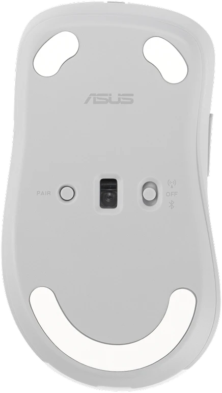 Asus Belaidė pelė | MD102 | Pelė | 2.4 GHz, Bluetooth | Baltas