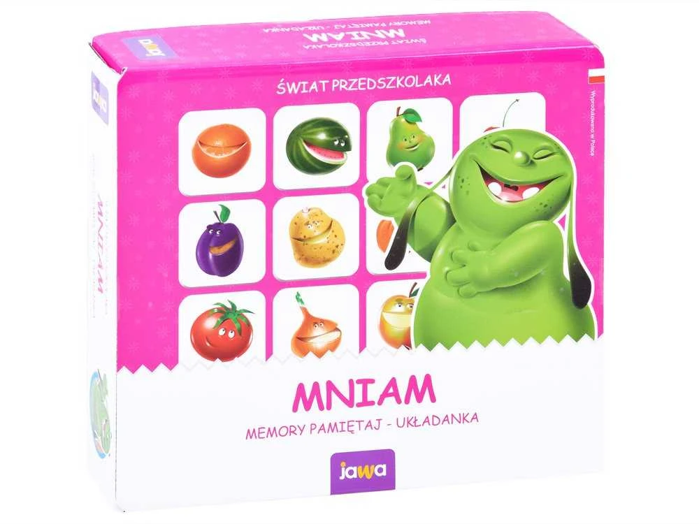 Atminties lavinimo žaidimas Mniam Mini Jawa