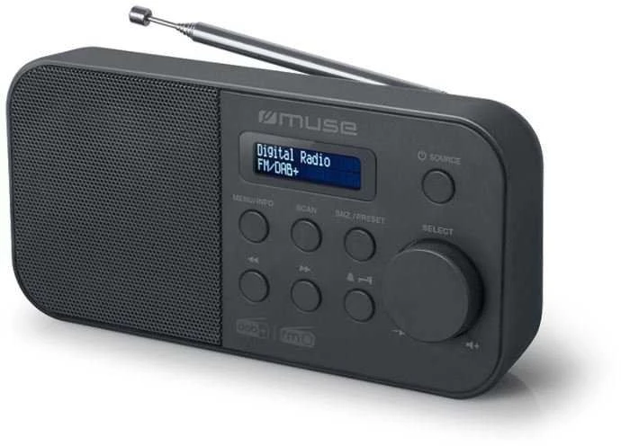 Muse Mūza | Signalizacijos funkcija | M-109DB | Nešiojamas radijas | Juodas