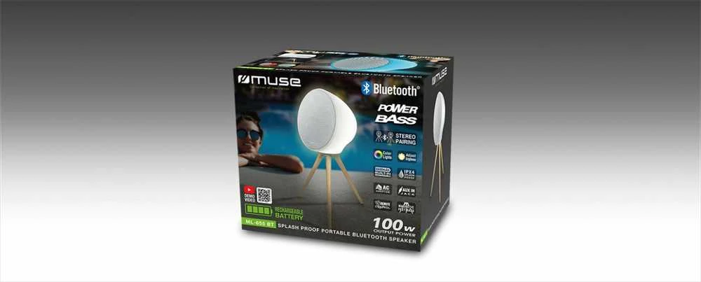 Muse ML-655 BT Nešiojama kolonėlė Bluetooth | Muse | Nešiojama kolonėlė Bluetooth | ML-655 BT | Bluetooth | Belaidė jungtis | Portable