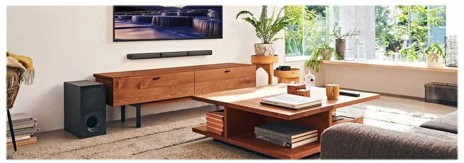 Namų kino sistema Sony | HT-S40R 5.1ch Home Cinema Soundbar with Wireless Rear Speakers | Juodas | No | USB port | Wi-Fi | Bluetooth | Belaidė jungtis