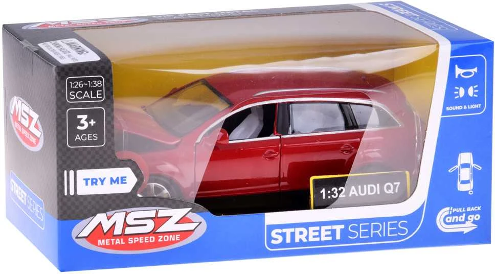 Jokomisiada Auto visureigis „Audi Q7“ 1:32 Metalinis automobilis ZA3748