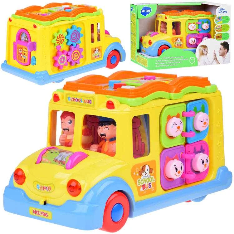 Hola SCHOOL BUS Interaktyvioji transporto priemonė ZA0019