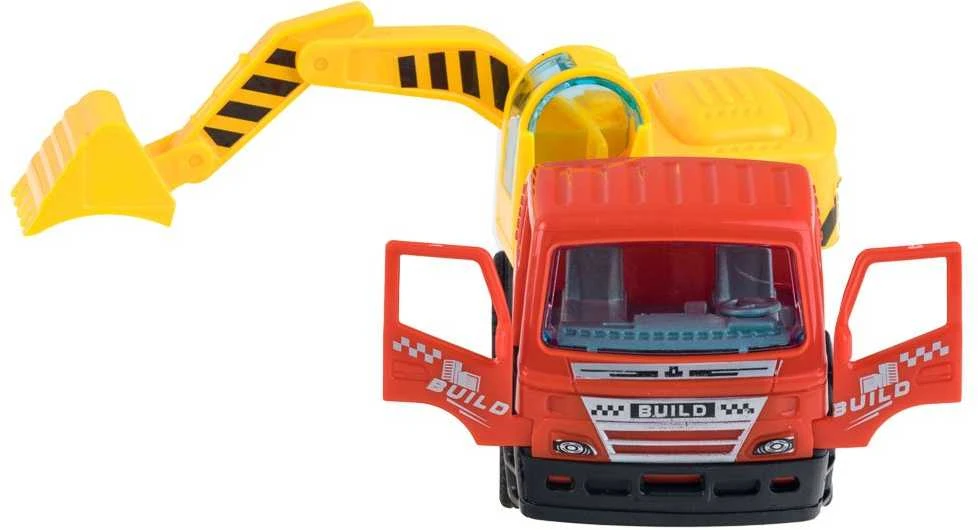 Jokomisiada Automatinių statybinių automobilių rinkinys Tipper Crane
