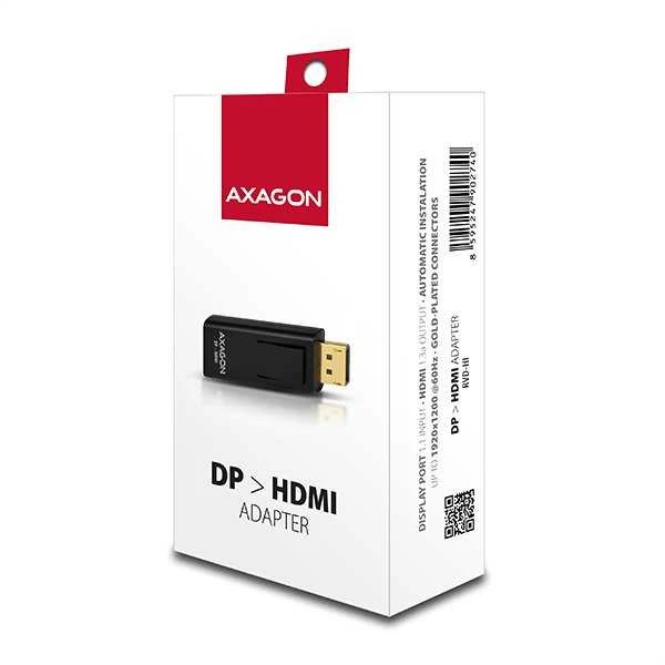 AXAGON RVD-HI, DisplayPort -> HDMI mažinimas / mini adapteris, FullHD